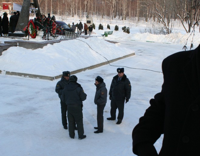 митинг в Лобне у Звонницы 