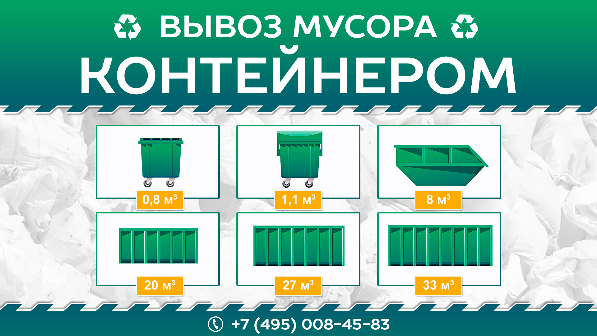 Отзыв о Вывоз мусора эко Лобня