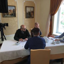 Интервью Главы города Лобня Евгения Смышляева представителям городского медиасообщества