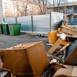 В Лобне власти взяли на себя вывоз крупногабаритного мусора