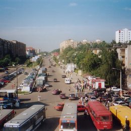 Привокзальная площадь Лобни очищена от палаток