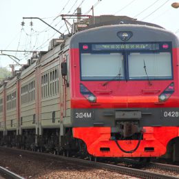 Собянин осмотрел новую электричку на Савёловском вокзале