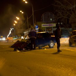 Дороги Лобни, ночные и зимние