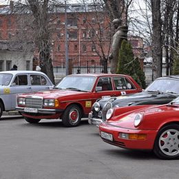 В Москве завершилось ралли «На семи холмах» на ретроавтомобилях