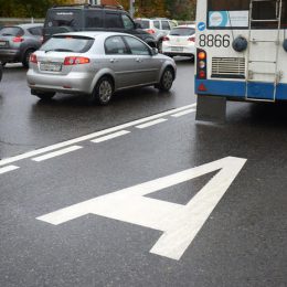 На Международном шоссе сделают «выделенку» для общественного транспорта