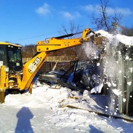 В Долгопрудном снесен вещевой рынок из 90-х