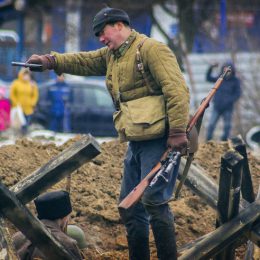 Реконструкция обороны Москвы — «Лобненский рубеж» в лицах