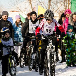 Велогонка «Снежные дюны 2017» в Лобне