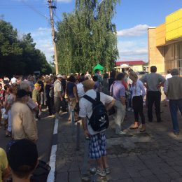 Лозунги митинга в Луговой 12 августа
