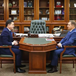 Баришевский на встрече с губернатором Воробьевым: Работы достаточно